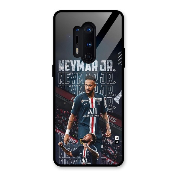 Artistic Striker Glass Back Case for OnePlus 8 Pro