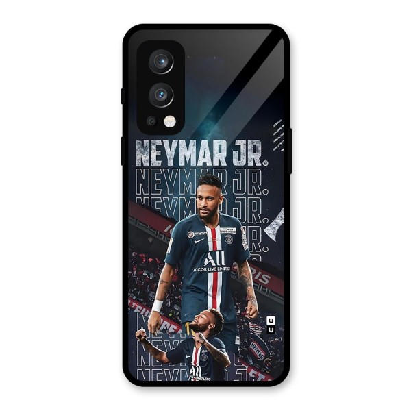 Artistic Striker Glass Back Case for OnePlus Nord 2 5G