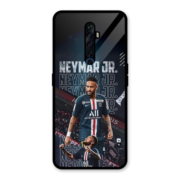 Artistic Striker Glass Back Case for Oppo Reno2 Z