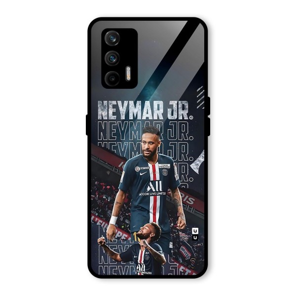 Artistic Striker Glass Back Case for Realme GT 5G