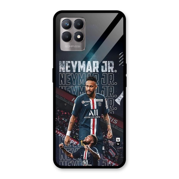 Artistic Striker Glass Back Case for Realme Narzo 50