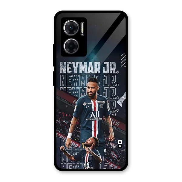 Artistic Striker Glass Back Case for Redmi 11 Prime 5G