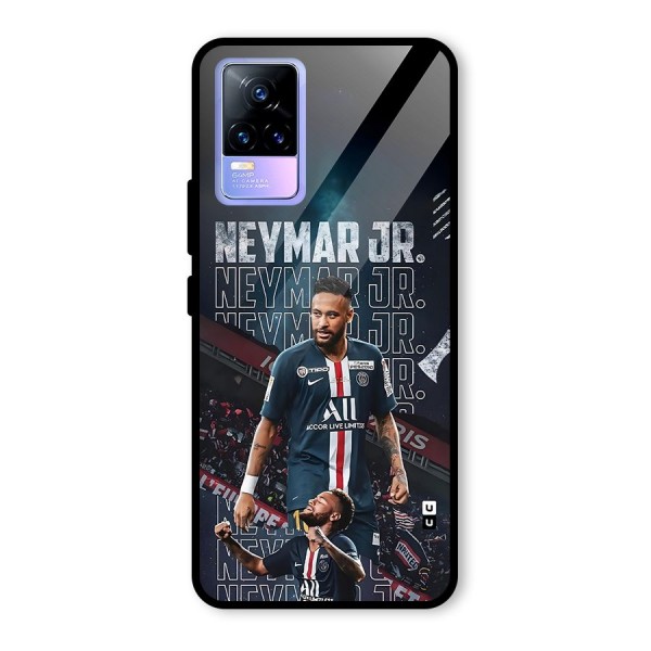 Artistic Striker Glass Back Case for Vivo Y73