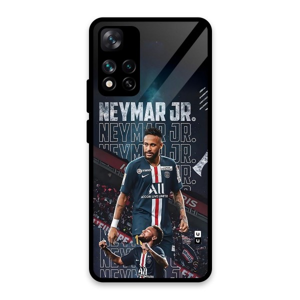 Artistic Striker Glass Back Case for Xiaomi 11i 5G