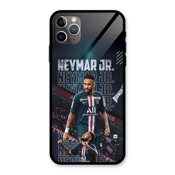 Artistic Striker Glass Back Case for iPhone 11 Pro Max