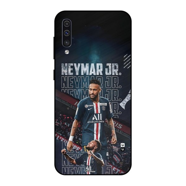 Artistic Striker Metal Back Case for Galaxy A30s