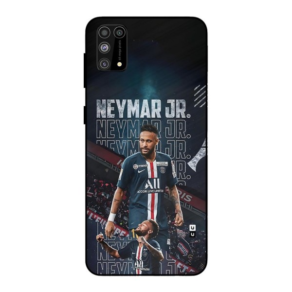 Artistic Striker Metal Back Case for Galaxy F41