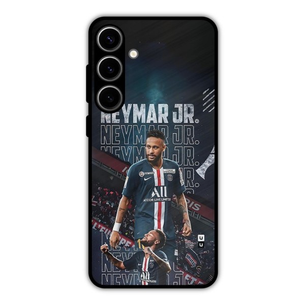 Artistic Striker Metal Back Case for Galaxy S24 Plus