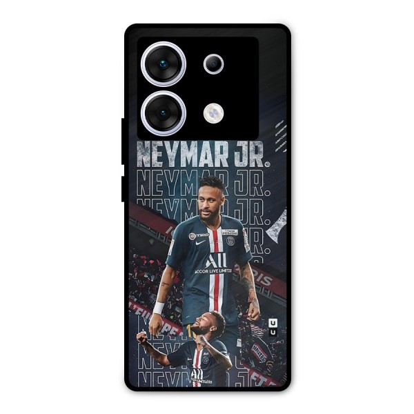Artistic Striker Metal Back Case for Infinix Zero 30 5G
