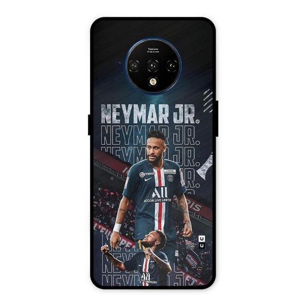 Artistic Striker Metal Back Case for OnePlus 7T
