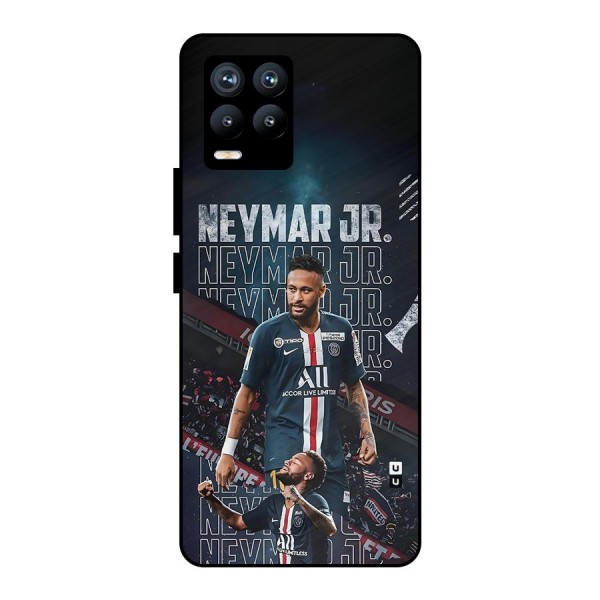 Artistic Striker Metal Back Case for Realme 8 Pro