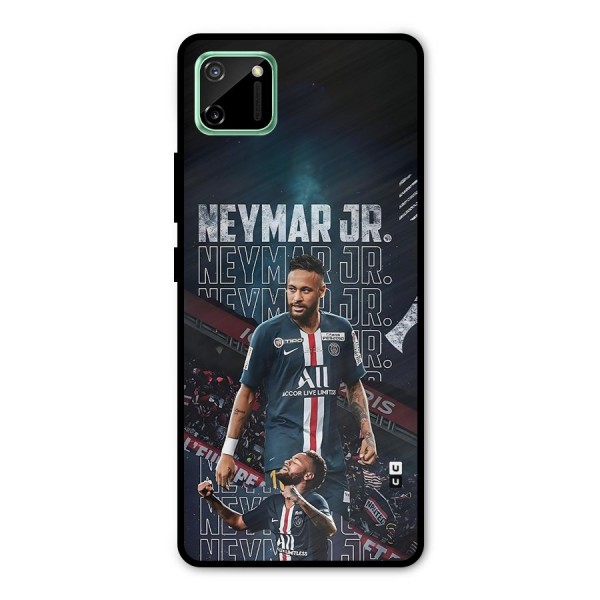 Artistic Striker Metal Back Case for Realme C11