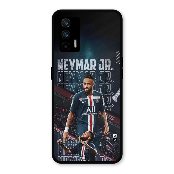 Artistic Striker Metal Back Case for Realme GT 5G