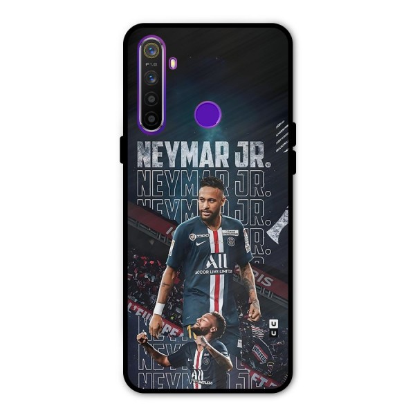 Artistic Striker Metal Back Case for Realme Narzo 10