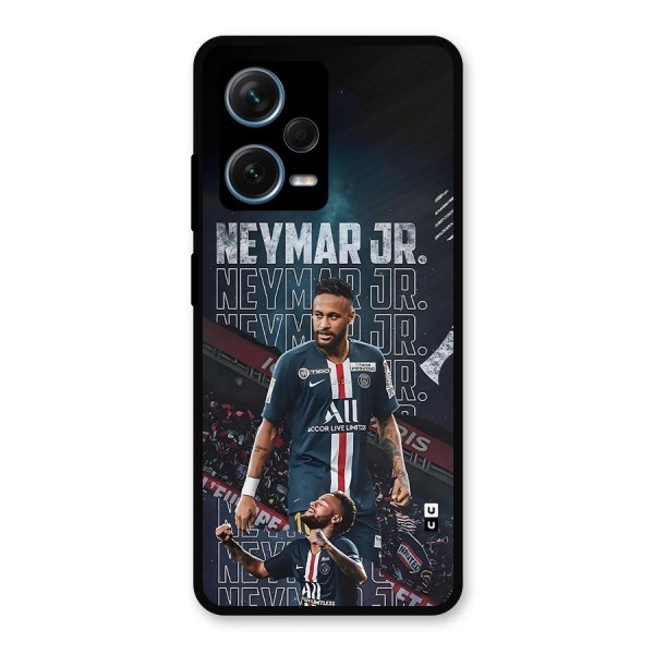 Artistic Striker Metal Back Case for Redmi Note 12 Pro Plus 5G