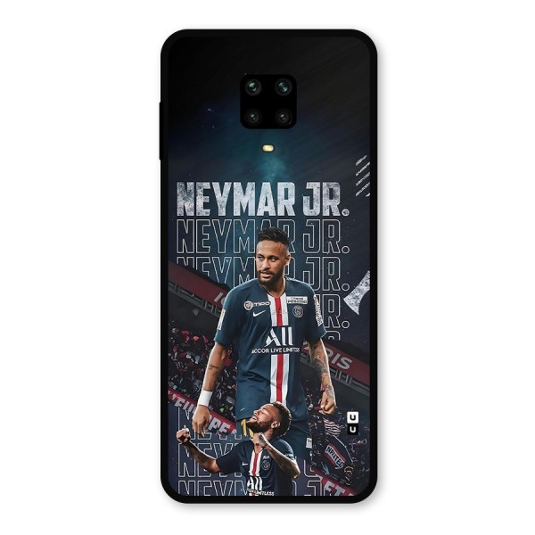 Artistic Striker Metal Back Case for Redmi Note 9 Pro Max