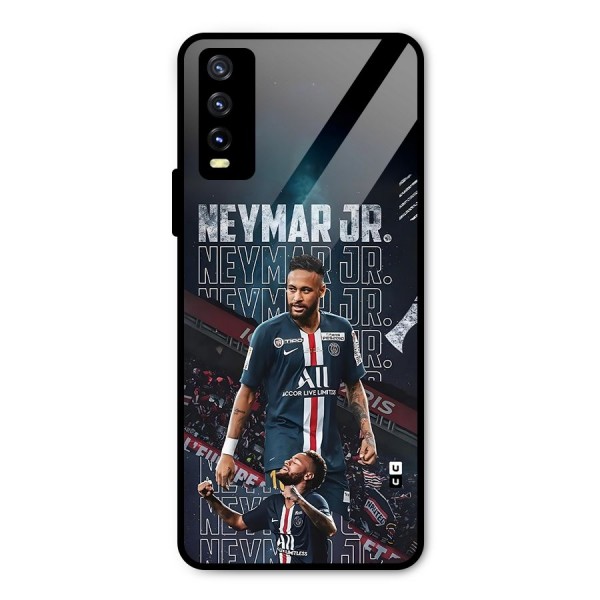Artistic Striker Metal Back Case for Vivo Y20i