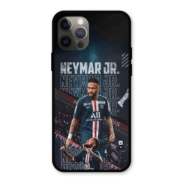 Artistic Striker Metal Back Case for iPhone 12 Pro