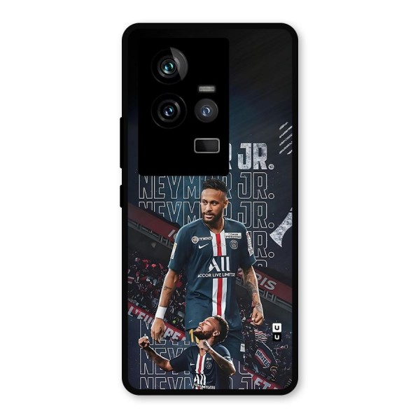 Artistic Striker Metal Back Case for iQOO 11 5G
