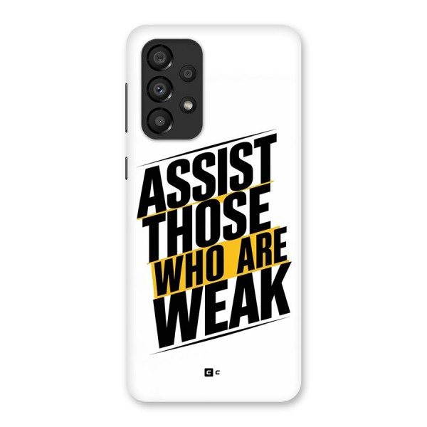 Assist Weak Back Case for Galaxy A33 5G