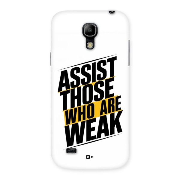 Assist Weak Back Case for Galaxy S4 Mini