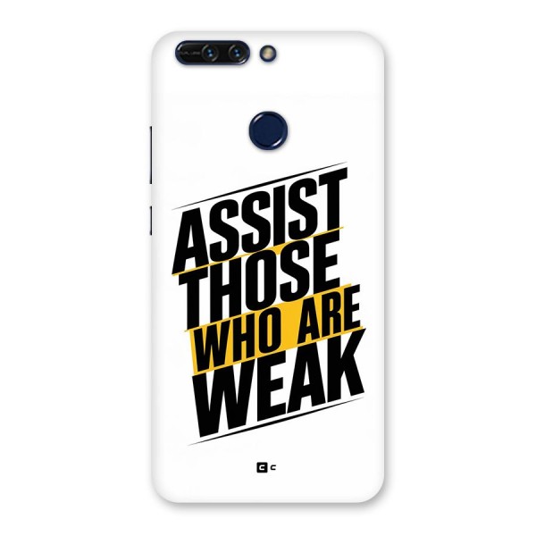 Assist Weak Back Case for Honor 8 Pro