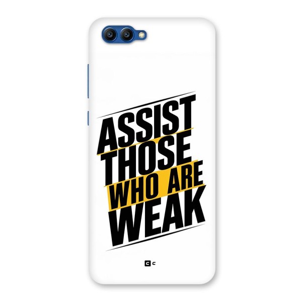 Assist Weak Back Case for Honor View 10