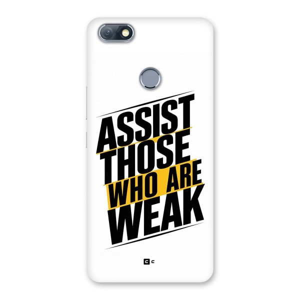 Assist Weak Back Case for Infinix Note 5