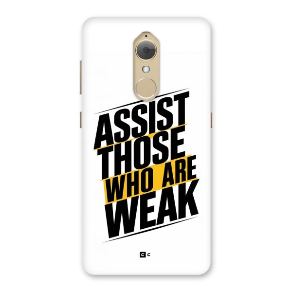 Assist Weak Back Case for Lenovo K8
