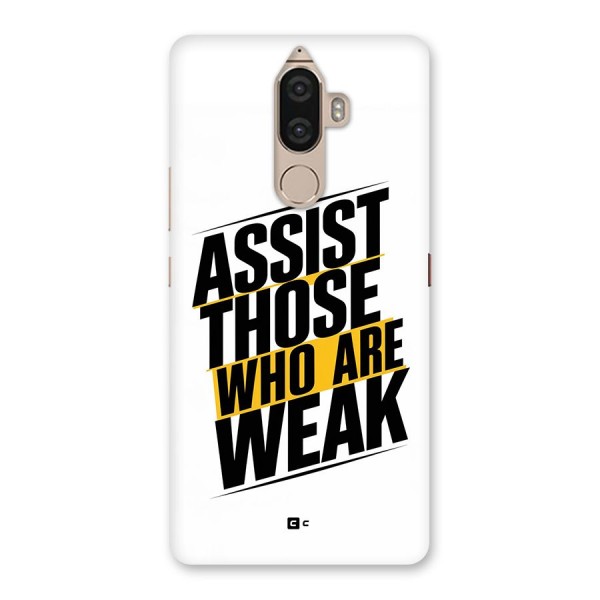 Assist Weak Back Case for Lenovo K8 Note