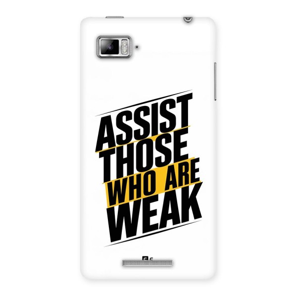 Assist Weak Back Case for Lenovo Vibe Z K910