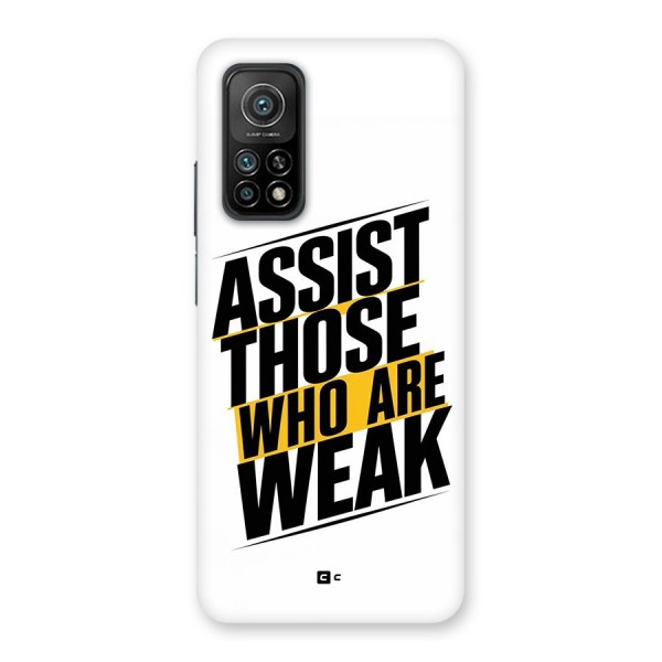 Assist Weak Back Case for Mi 10T Pro 5G