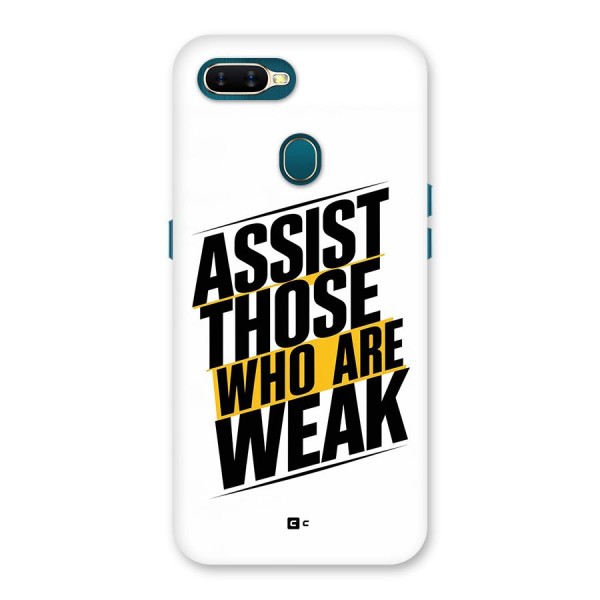 Assist Weak Back Case for Oppo A7