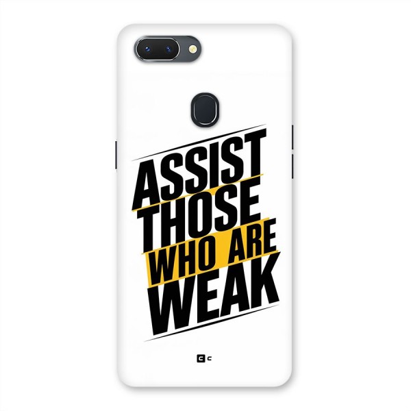 Assist Weak Back Case for Realme 2