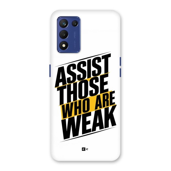 Assist Weak Back Case for Realme 9 5G Speed