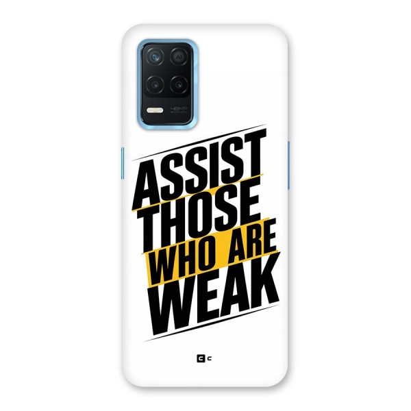 Assist Weak Back Case for Realme Narzo 30 5G
