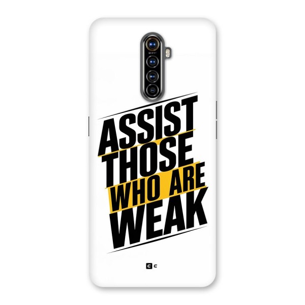 Assist Weak Back Case for Realme X2 Pro