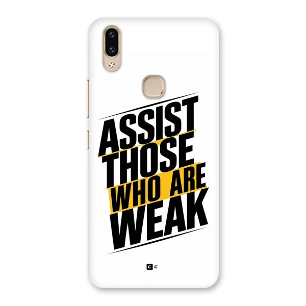 Assist Weak Back Case for Vivo V9 Youth