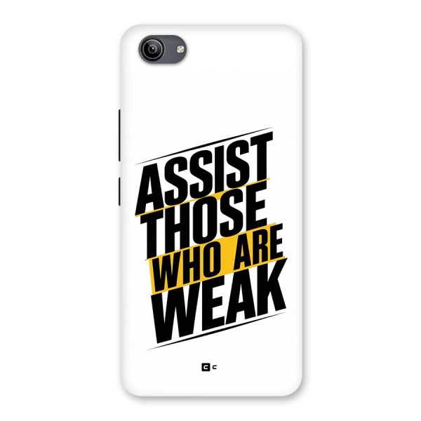 Assist Weak Back Case for Vivo Y81i