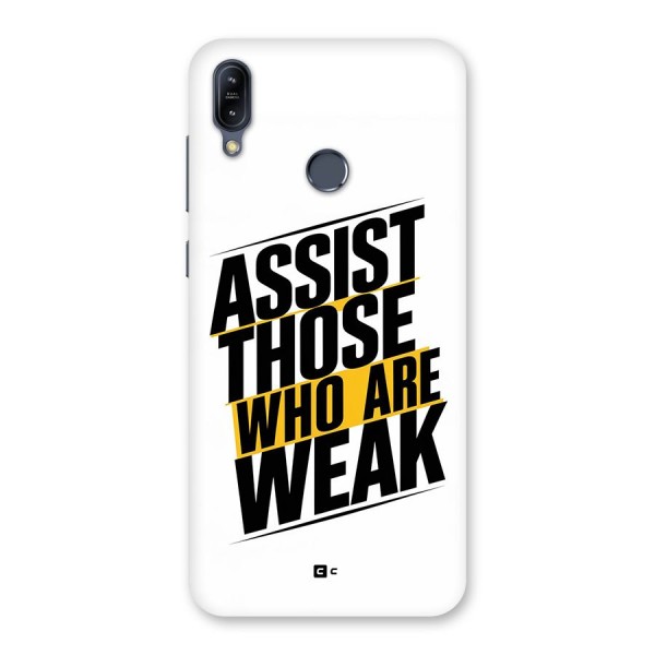 Assist Weak Back Case for Zenfone Max M2