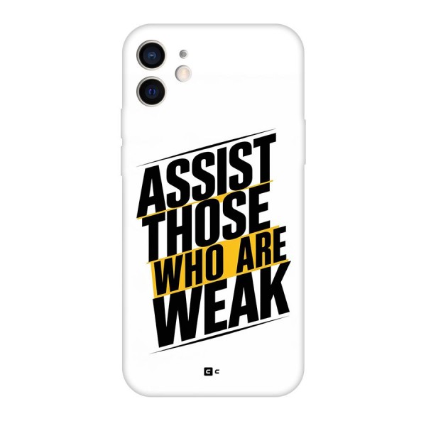 Assist Weak Back Case for iPhone 12