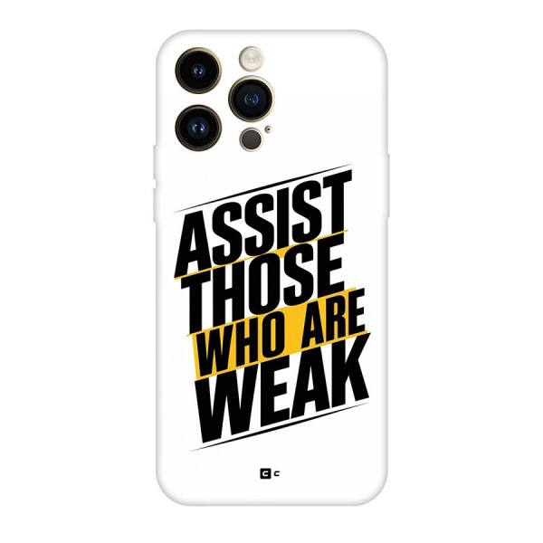 Assist Weak Back Case for iPhone 14 Pro Max