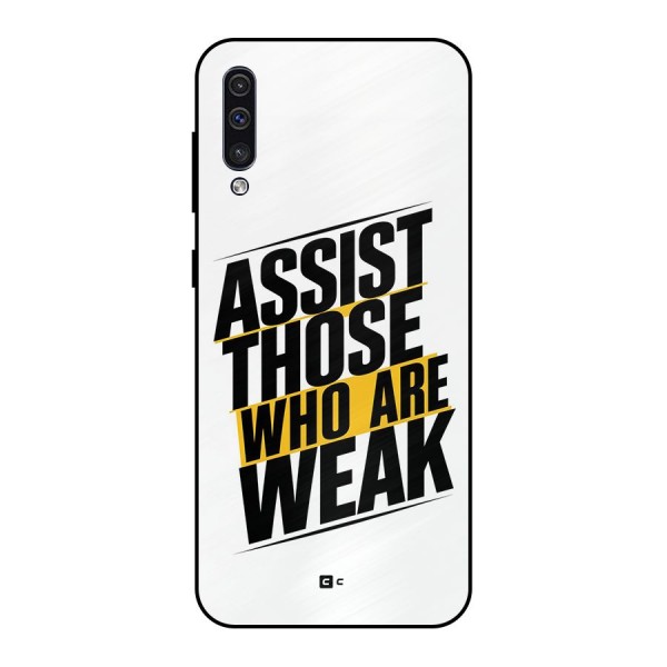 Assist Weak Metal Back Case for Galaxy A30s