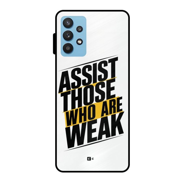 Assist Weak Metal Back Case for Galaxy M32 5G