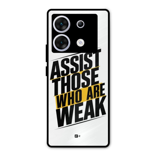Assist Weak Metal Back Case for Infinix Zero 30 5G