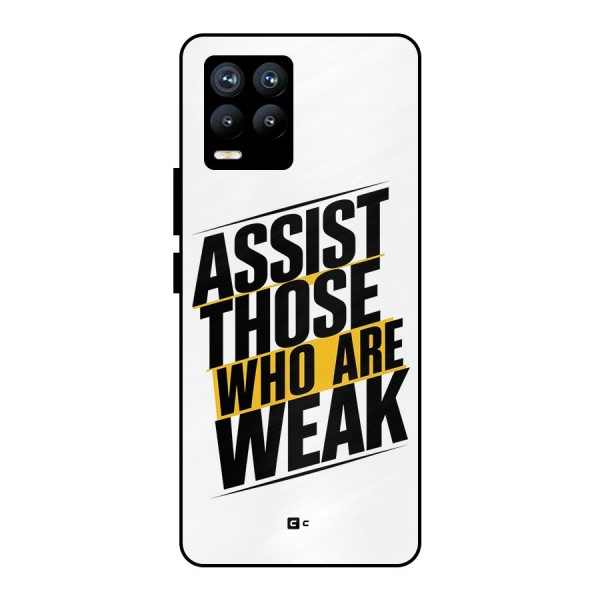 Assist Weak Metal Back Case for Realme 8 Pro