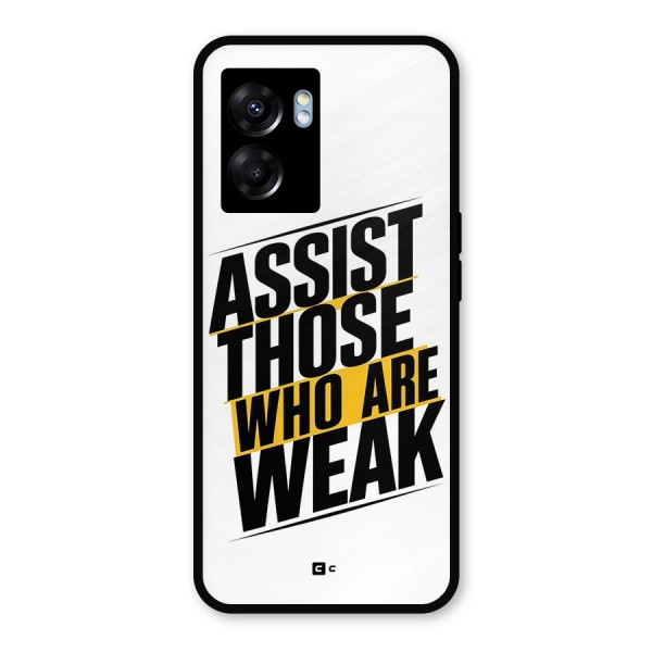 Assist Weak Metal Back Case for Realme Narzo 50 5G