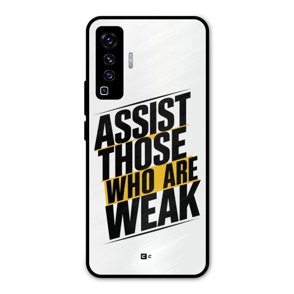 Assist Weak Metal Back Case for Vivo X50