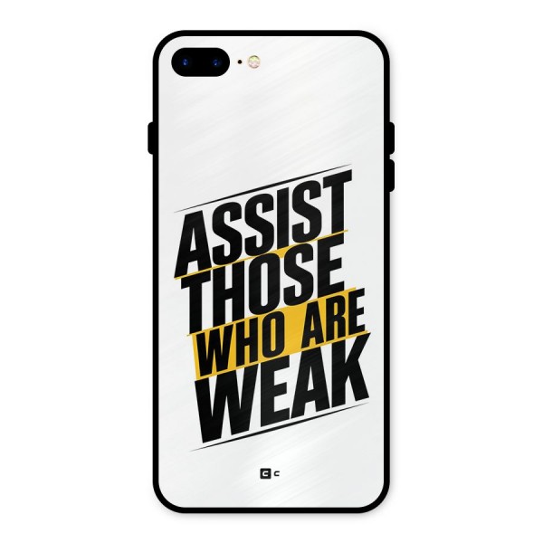 Assist Weak Metal Back Case for iPhone 7 Plus