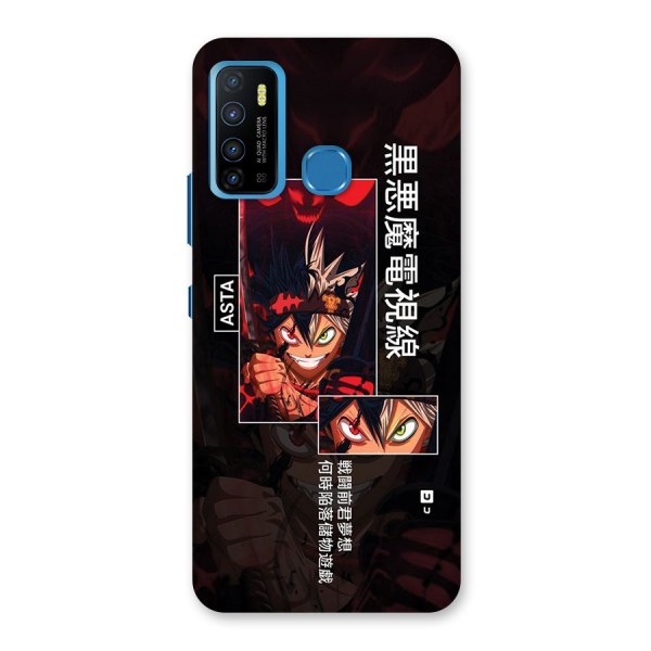Asta Black Clover Back Case for Infinix Hot 9
